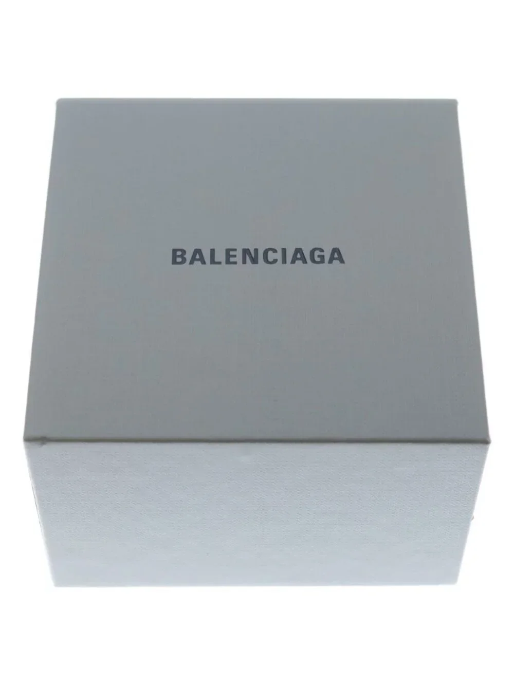 Balenciaga Cut XS Earrings BB Logo Hoop Silver